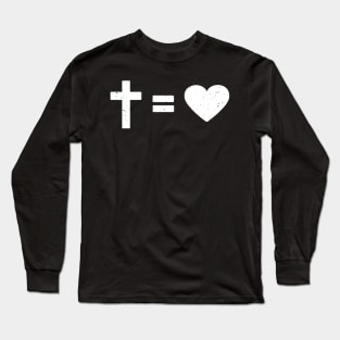 Cross With Love Long Sleeve T-Shirt